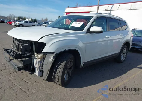 2019 Volkswagen Atlas 3.6L V6 Se W/Technology from USA, damaged, VIN 1V2UR2CA0KC557742